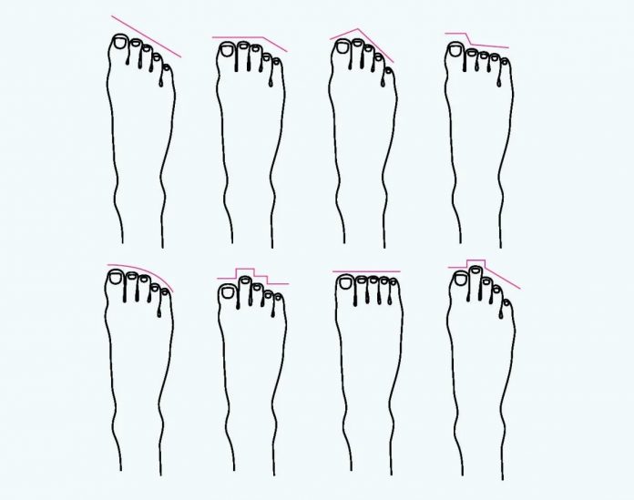 Know what the 8 types of toes tell about your personality Know what the 8 types of toes tell about your personality