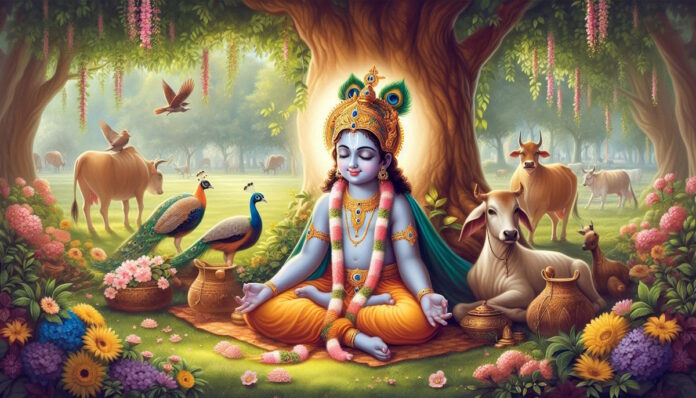 Know what was the sadhana of Krishna Know what was the sadhana of Krishna