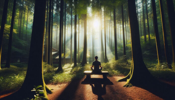 Learn how trees can help create a meditative space Learn how trees can help create a meditative space