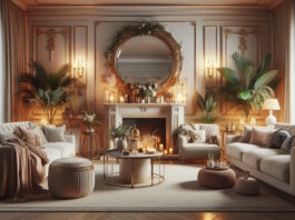 Is it okay to have mirror in the living room know