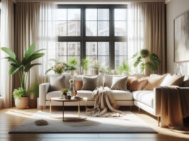 Know how the direction of windows affects the energy flow in the living room