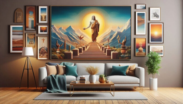 Know the significance of placing artwork or photos in the living room Know the significance of placing artwork or photos in the living room